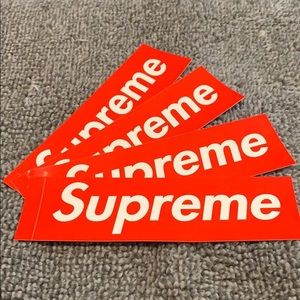 Supreme stickers